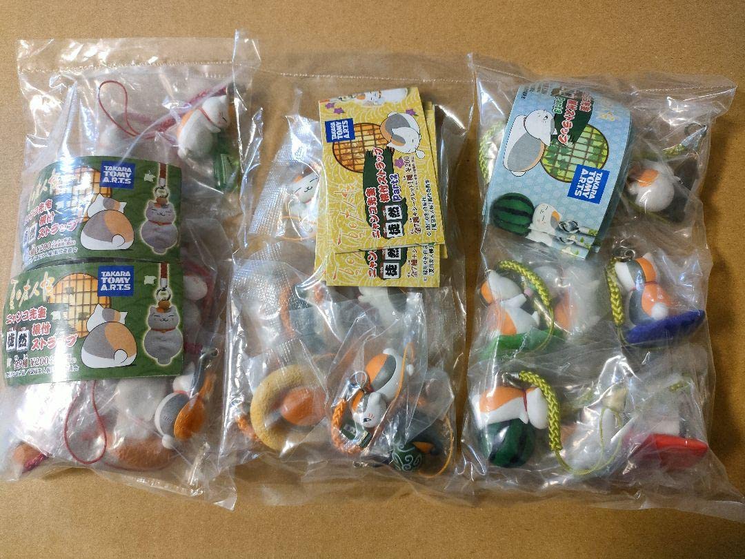 Amazon.co.jp: 夏目友人帳 ニャンコ先生 徒然根付ストラップ Part 1 2 