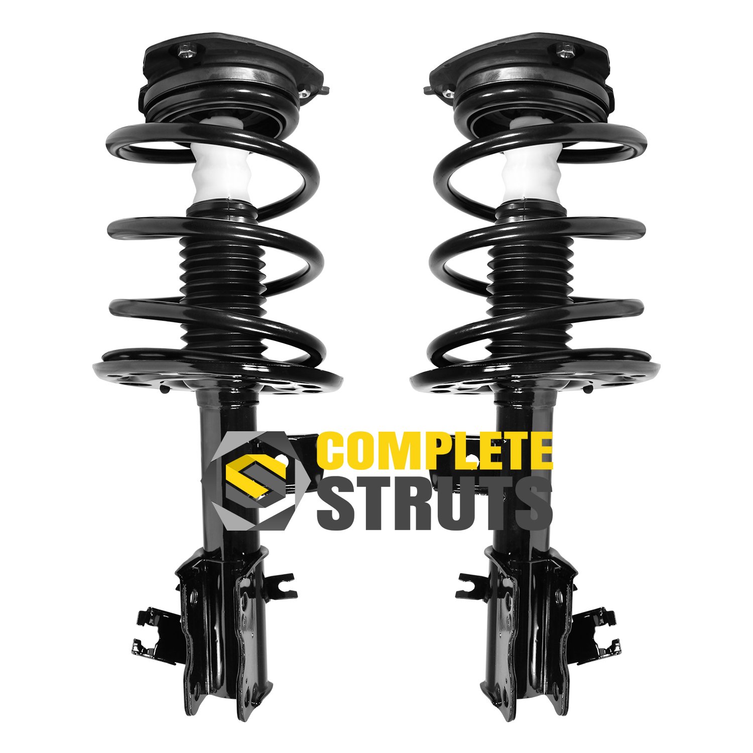 Front Shock Absorber Struts W/Coil Spring Assembly For 2007-2013 Nissan Altima (2.5L Coupe) - 2-Piece Set