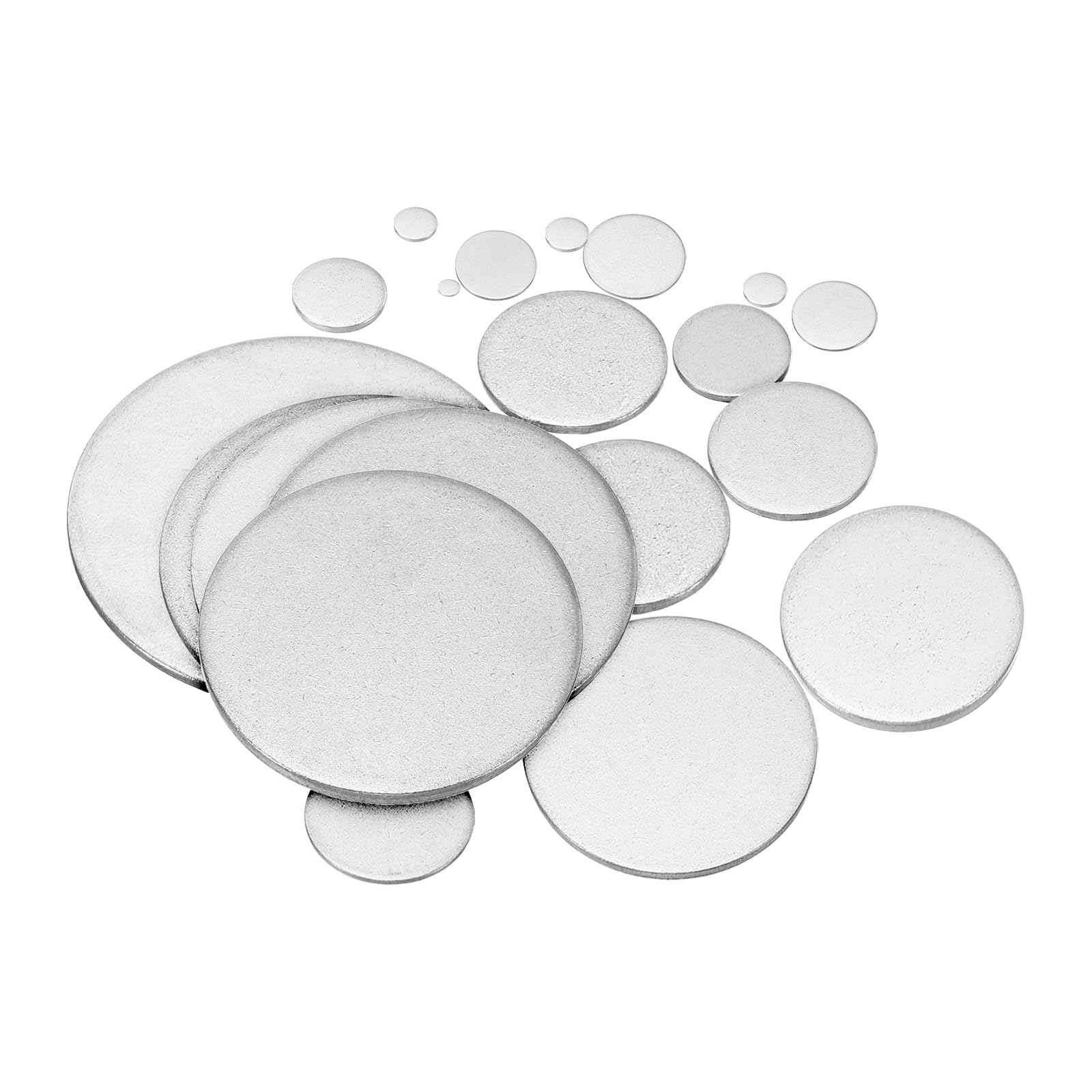 PATIKIL Disque En Acier De 30 Mm, 6 Pièces D'Étiquettes