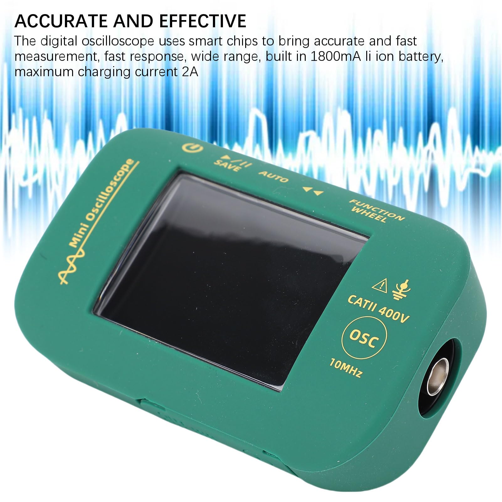 Oscilloscopio Digitale Portatile Display Clear 10MHz Facile Collegare Oscilloscopio Accurato Ed Efficace Multimetro Automotio Digital Scope Osciloscopio Channel Rigol
