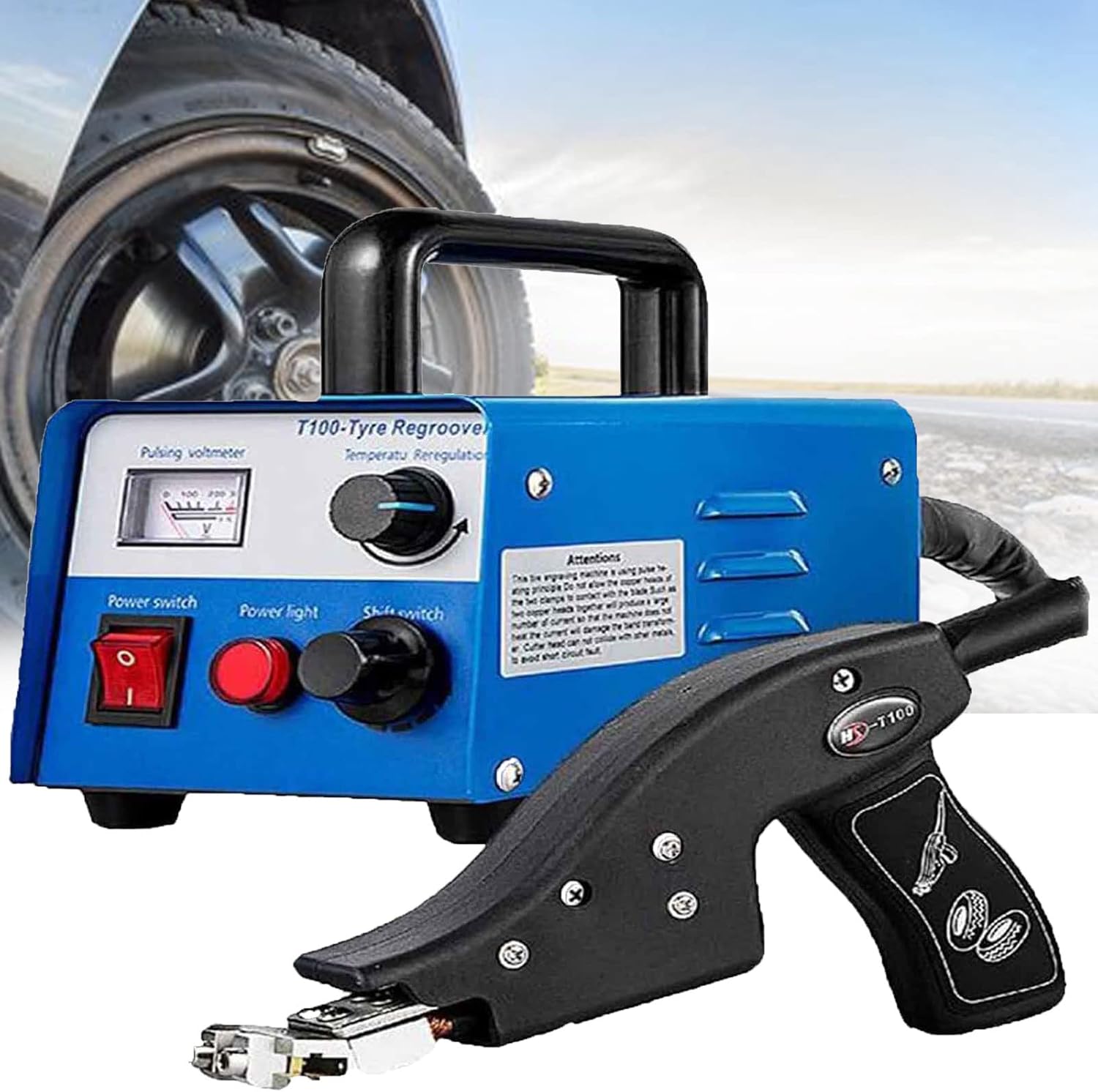 Amazon.co.jp Cuts 400W Tire RE Groover, Tire Iron Machine Rubbing Tool