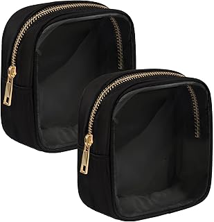 Bolsa de maquillaje transparente para bolso, ...