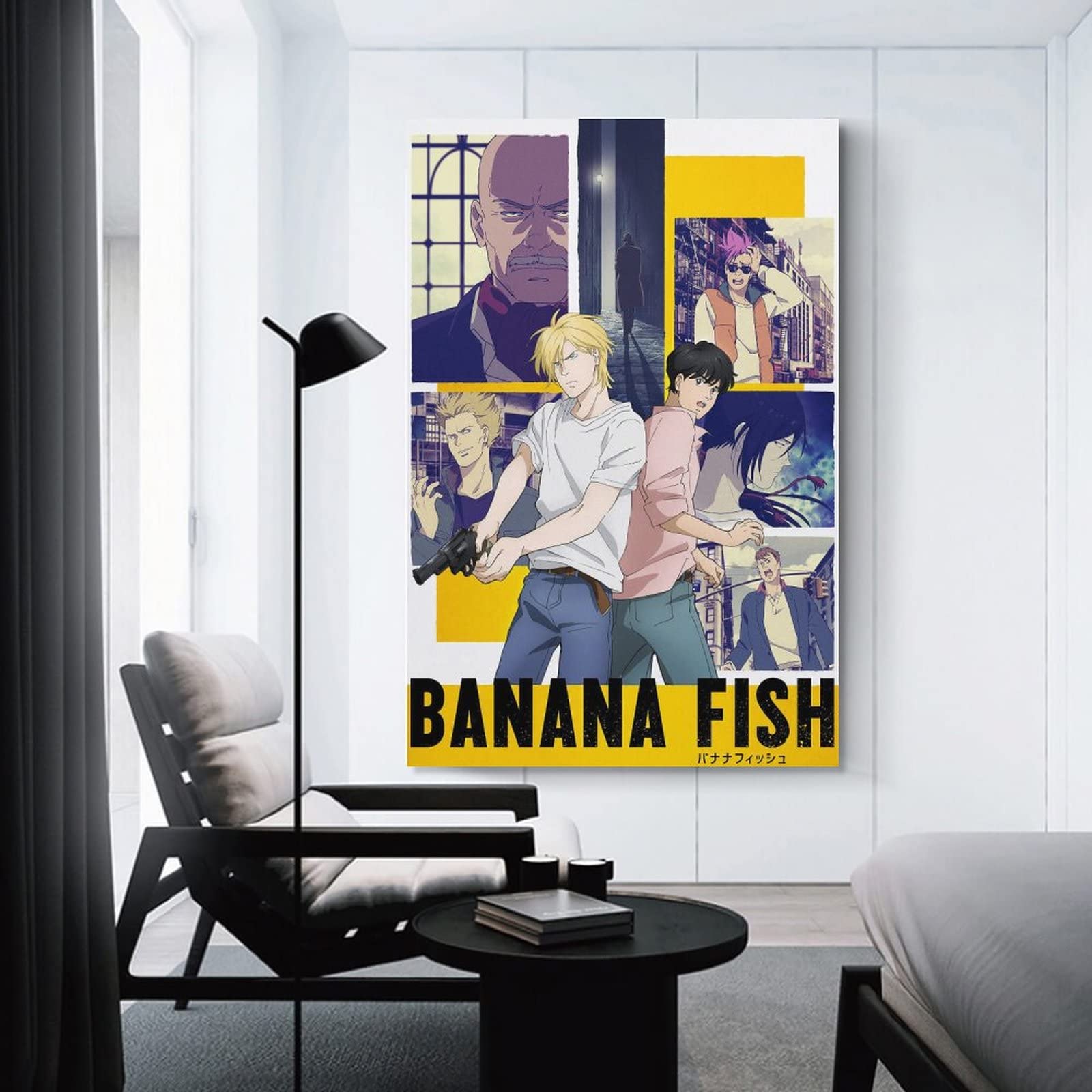 KBUYS Banana Fish Cool Anime Poster HD impressões em tela sem