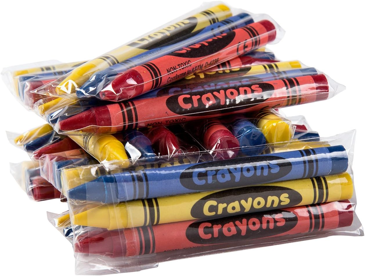 CiboWares 3-Pack Cello Wrapped Crayons, Case of 720