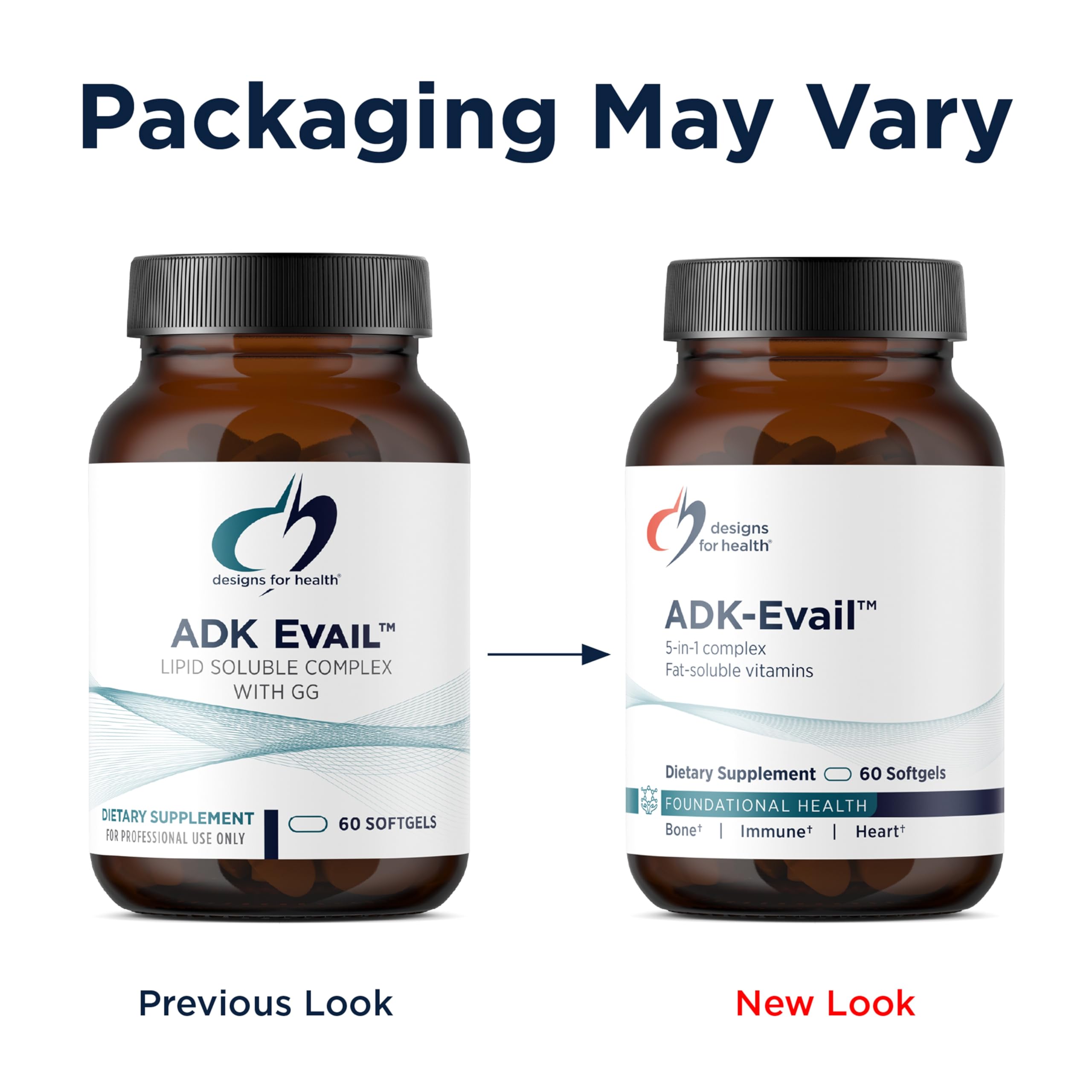 Designs for Health ADK Evail, Fat Soluble Vitamin D Complex, 60 Softgels — Amazon image 6