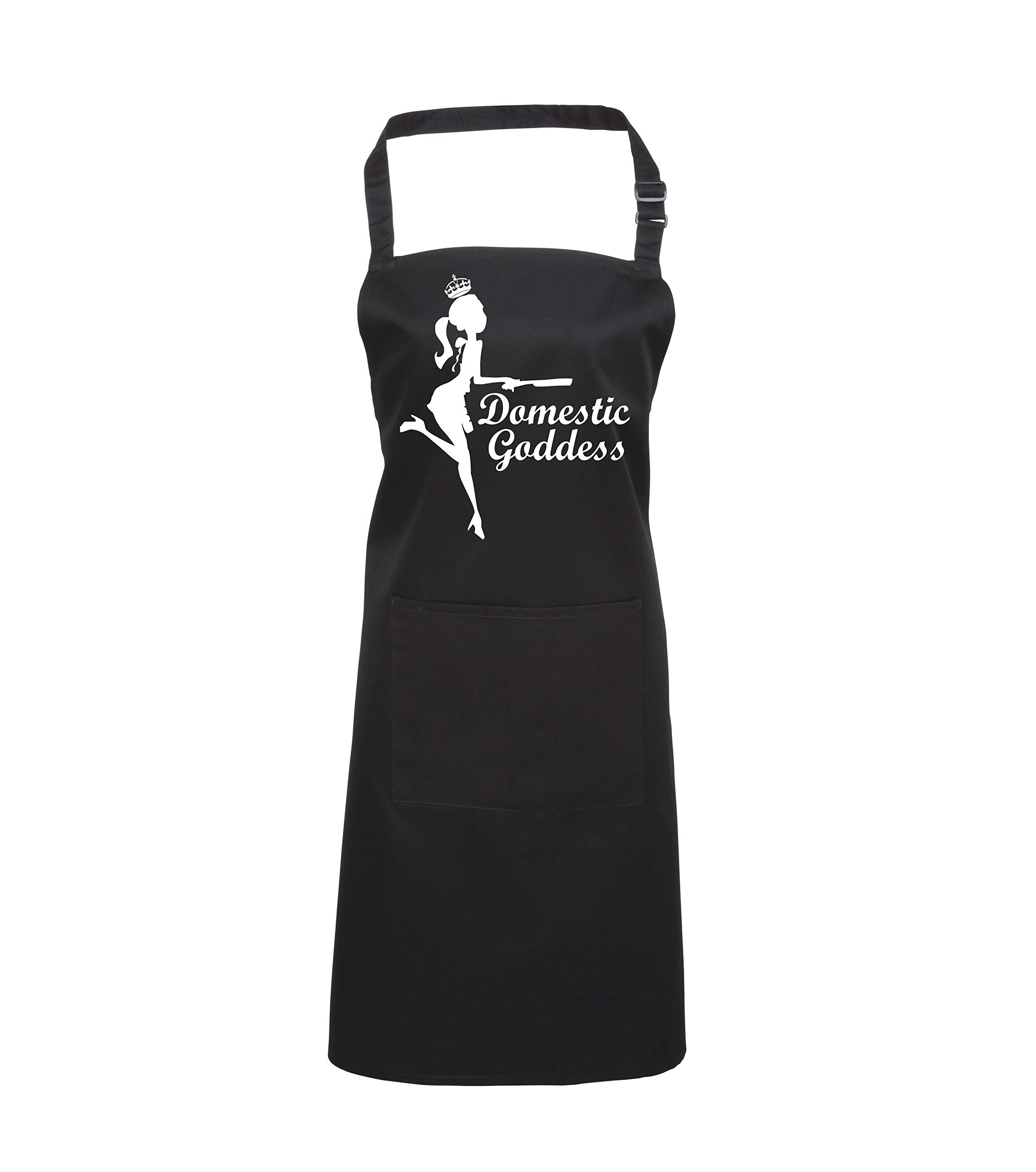 Edward Sinclair Black Apron 'Domestic Goddess'