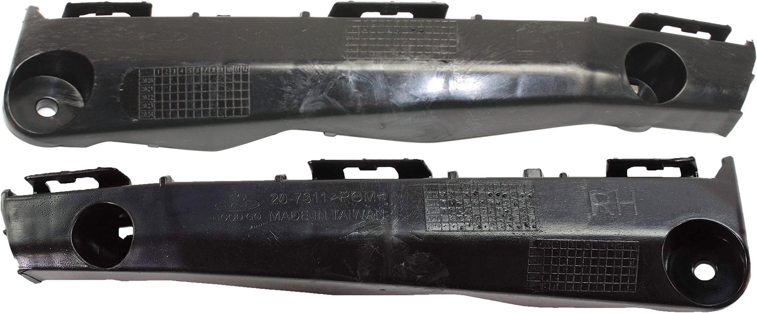 Bumper Bracket Pair Of Front S For 2005-2010 Toyota Avalon - Left & Right Set, Direct Fit Toyota Avalon Bumper Brackets - Foto 9