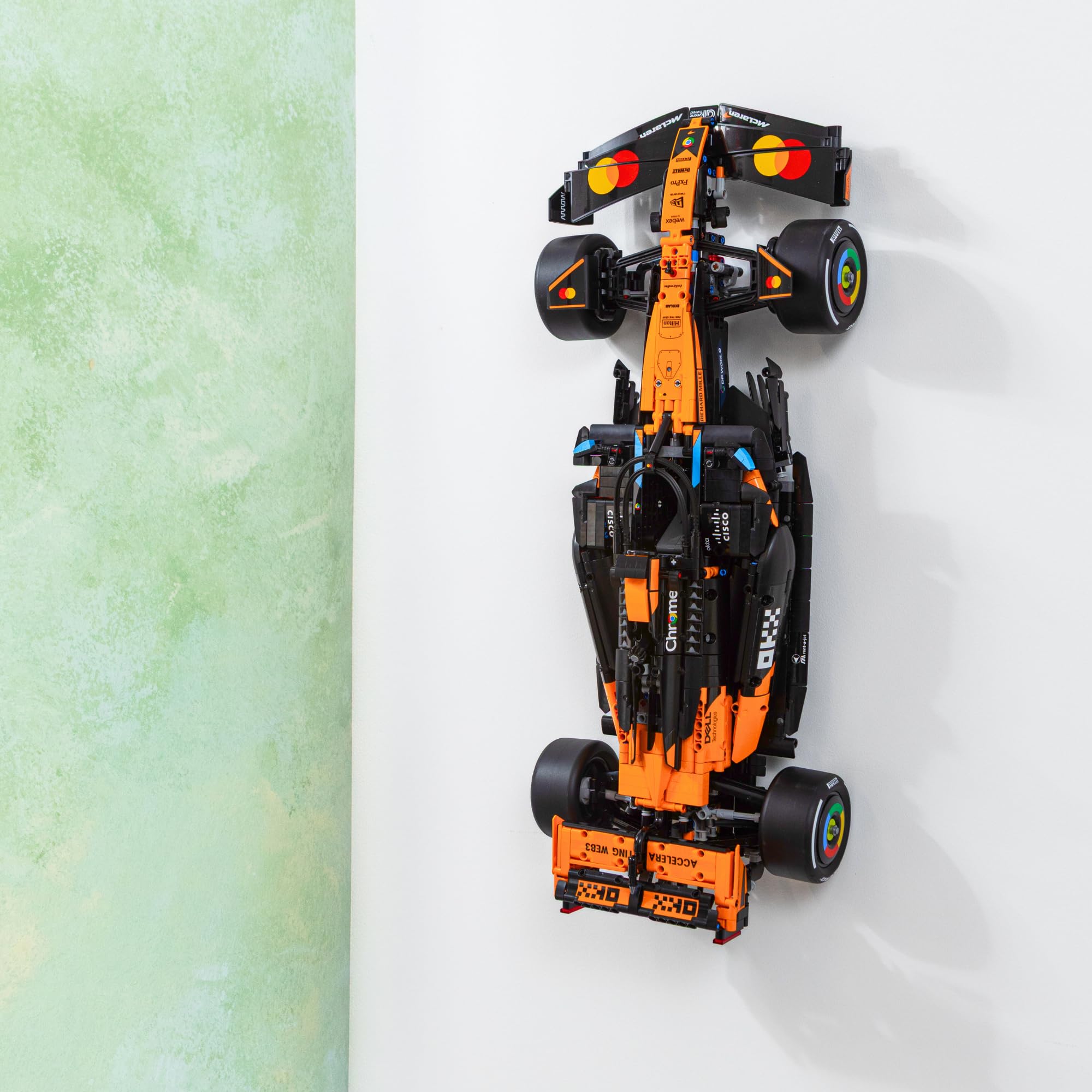 Wall Mount Bracket Compatible with LEGO Technic McLaren MCL39 F1 42228 โ UK Made - Car Not Included โ Hardware Included