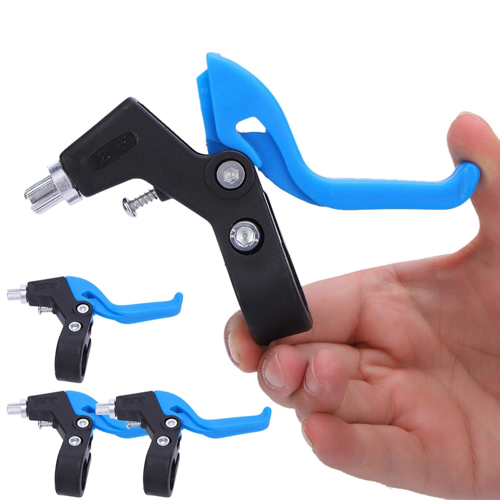 Leviers De Frein Vélo Enfants Réglables - Pour Guidon 22.2mm - Poignée Ergonomique 3 Doigts
