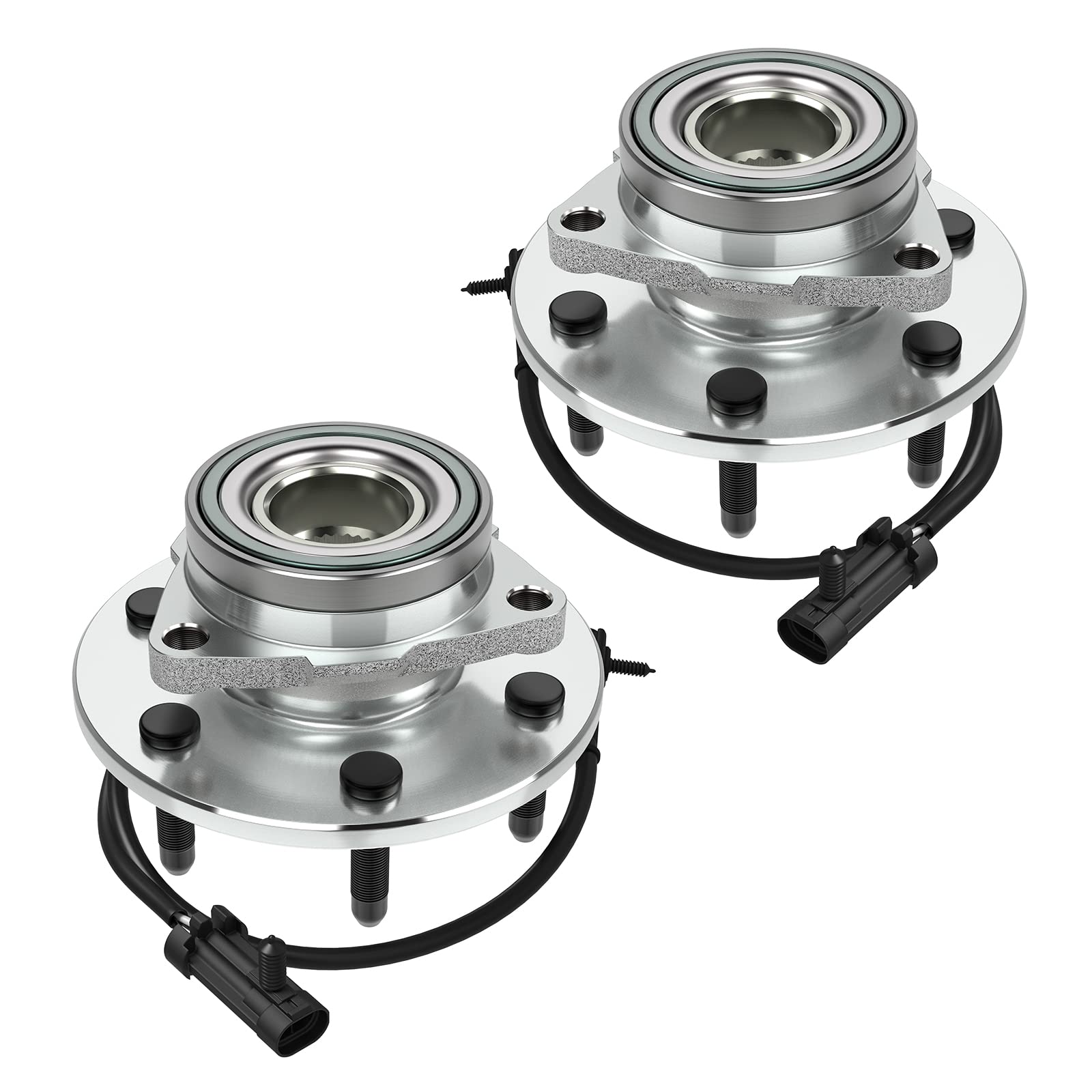 Photo 1 of MOSTPLUS Wheel Bearing Hub Front Assembly 515036X2 Compatible for GMC Sierra 1500 Only for 4WD With ABS 6 Lug (Set of 2)