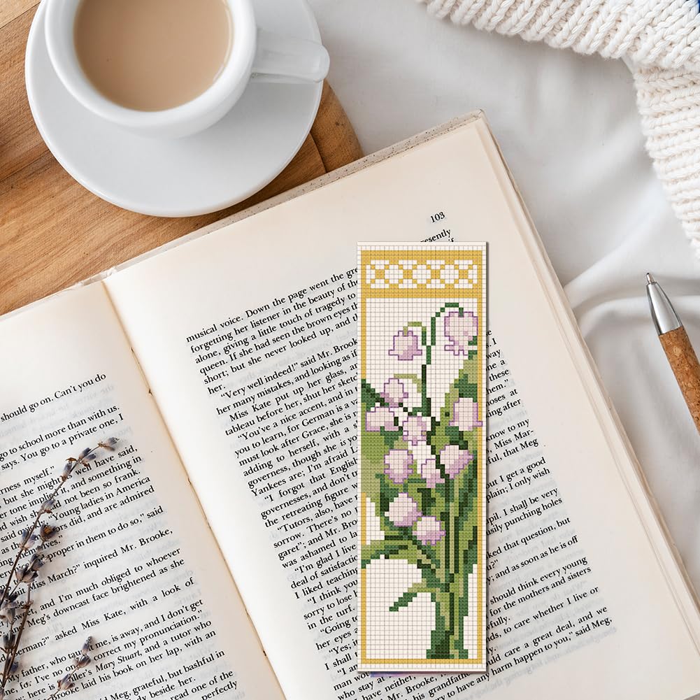 Cross Stitch Bookmark Kits - Handmade Crafting -7