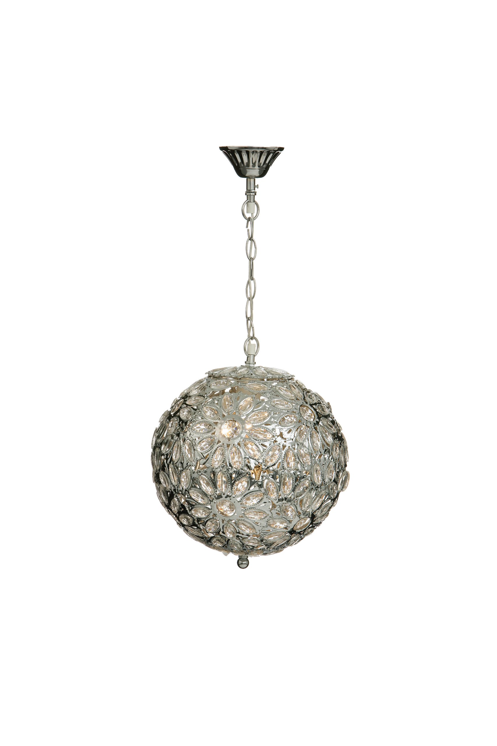Premier Housewares Luma Dia Moroccan Moon Pendant Light, 31 cm