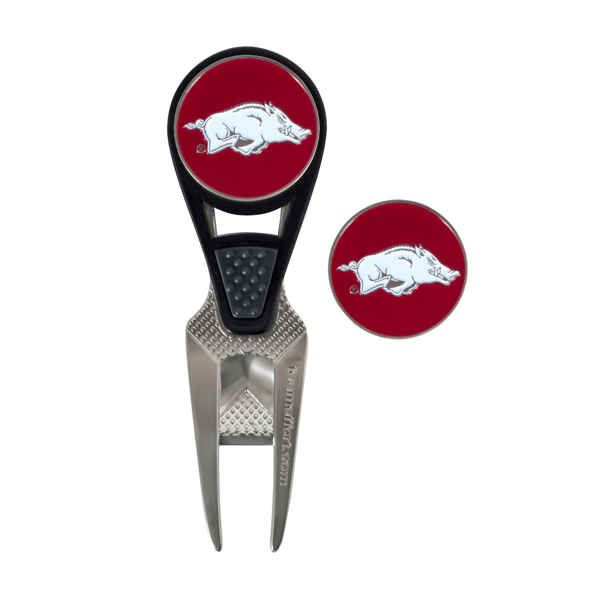 Team Effort Arkansas Razorbacks Cvx Ball Mark Repair Tool — image 1