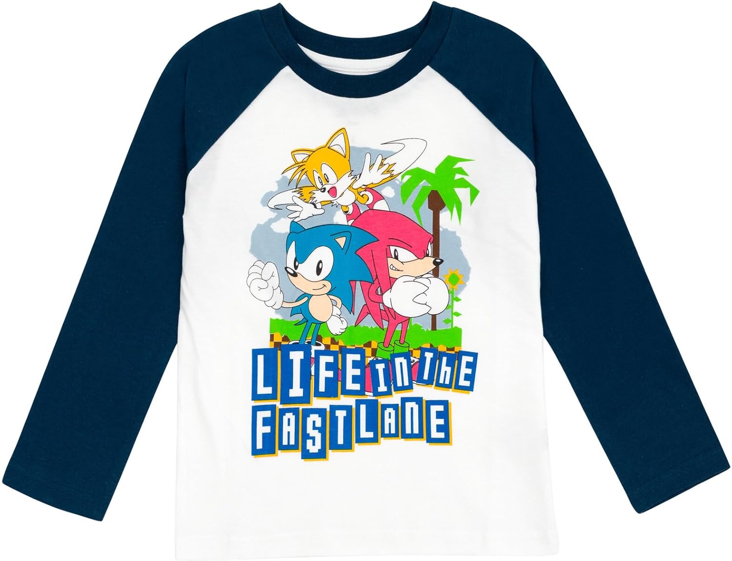 SEGA Sonic The Hedgehog Tails Knuckles 2 Pack T-Shirts Little Kid to Big Kid - Image 7