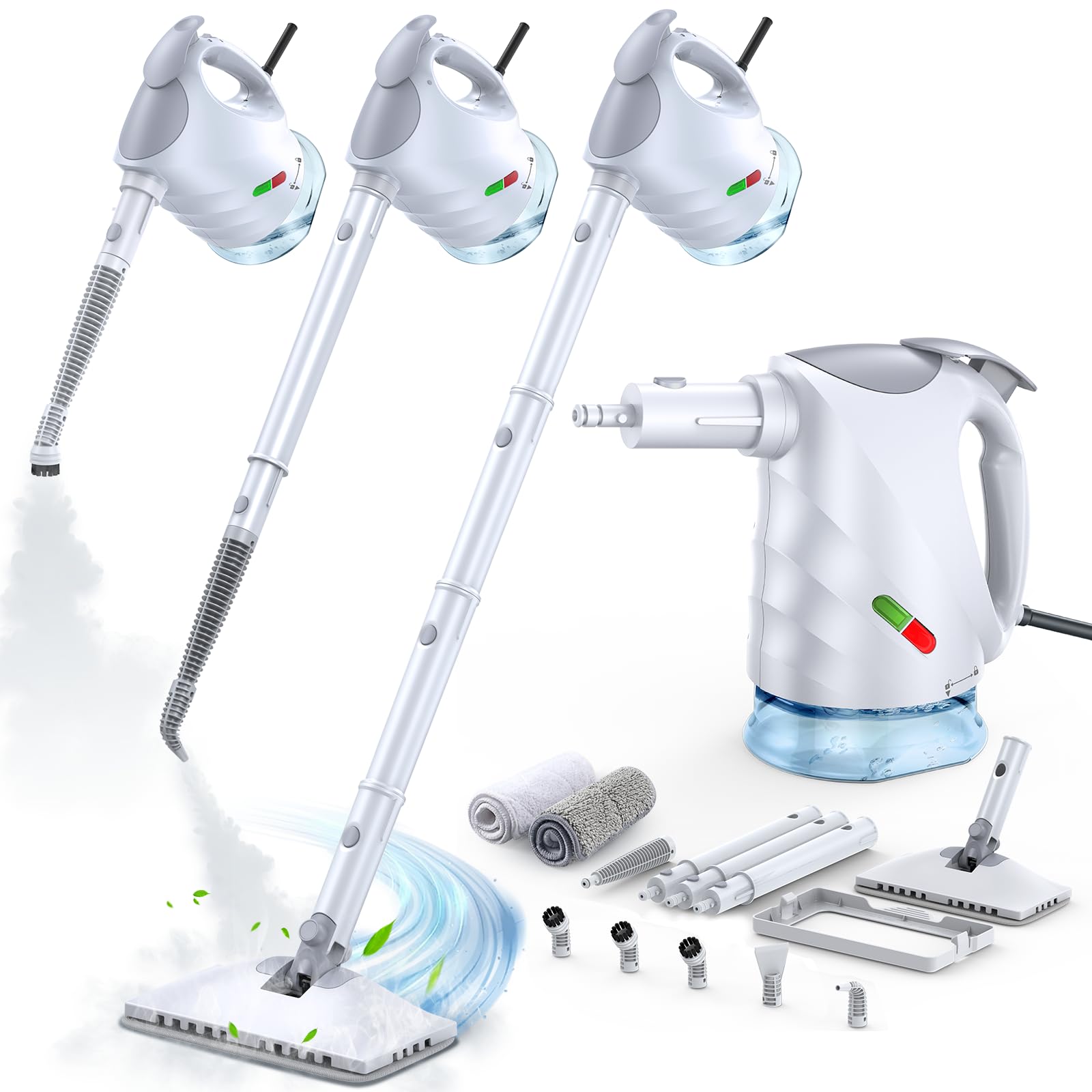 Steam Mop &amp; Detachable Handheld Steam Cleaner