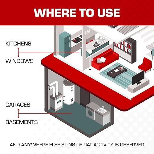 Miniatura 10 de Tomcat trampa de pegamento para ratas con eugenol