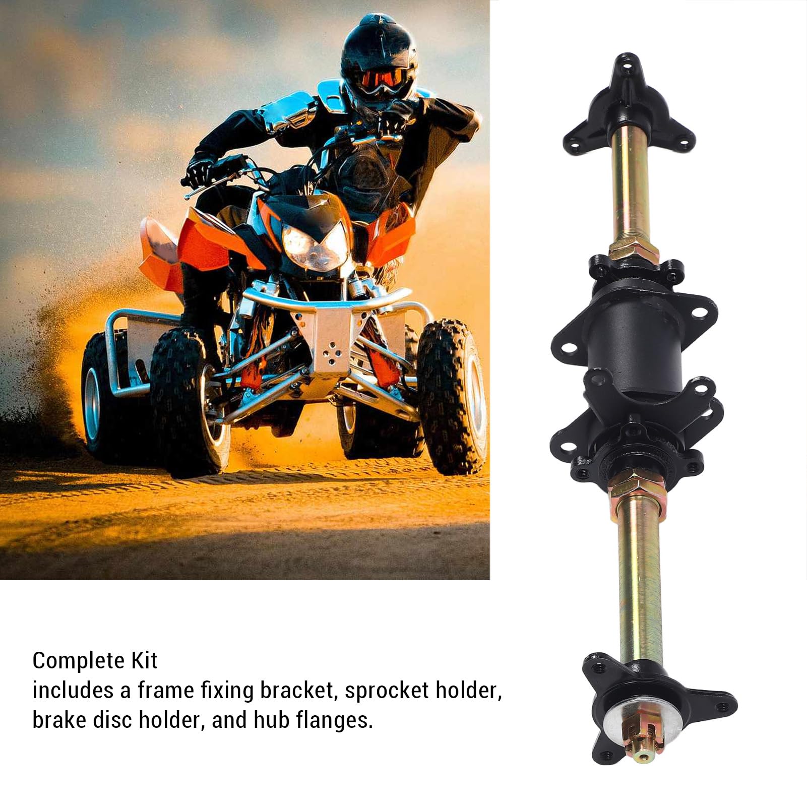Eje de Transmisión Trasera de GO Kart, Multifuncional GO Kart Heck -EXIS -EXIS LIMISED ENTRADO PARA ATV