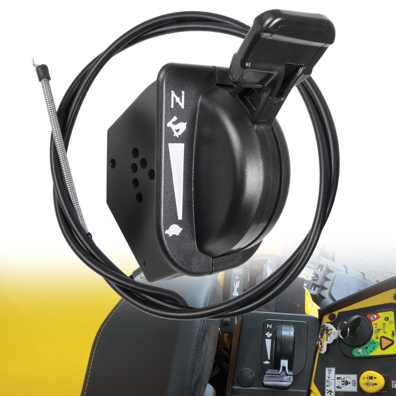 51” Throttle Cable 746P06891 746-06891 Compatible with Cub Cadet ZT1-42 ZT1-46 ZT1-50 ZT1-54 ZT2-60 ZTS1-42 ZTS1-46 ZTS1-50 ZTS2-54 ZTS2-60 KH FAB Craftsman Troy-bilt Choke Cable