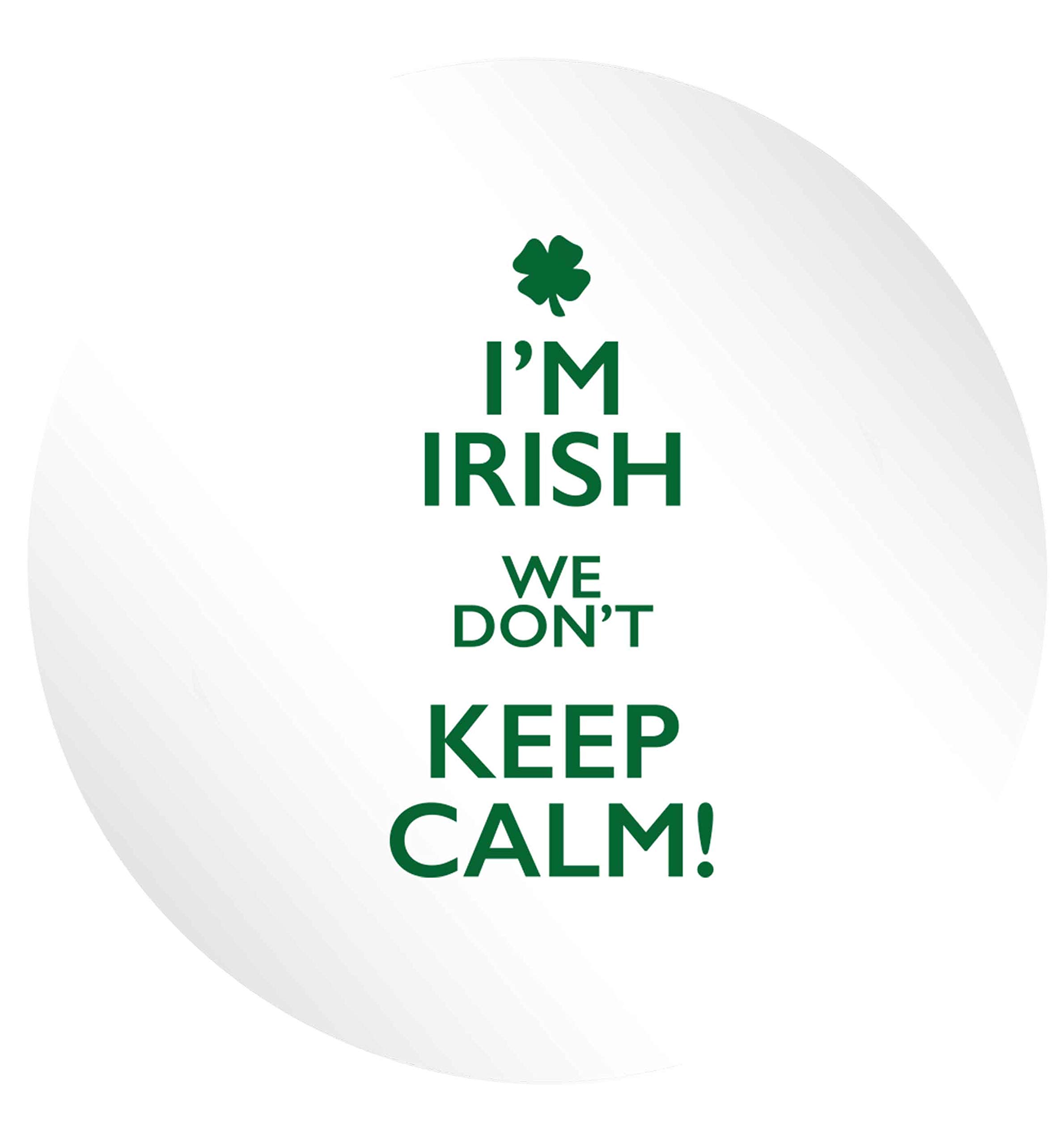 Flox Creative 45 30mm Matt Circle Stickers I'm Irish Don't Keep Calm