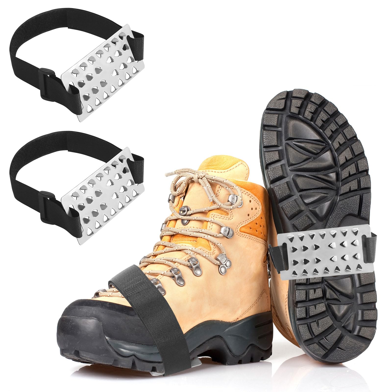 2 Paar Anti Rutsch Spikes Für Schuhe - Eisspikes Für Winter & Glatteis