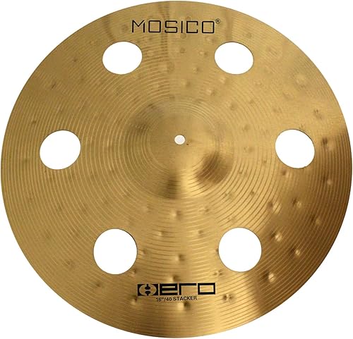 Platillo de práctica de tambor de punta de martillo (apilador de 16 pulgadas)