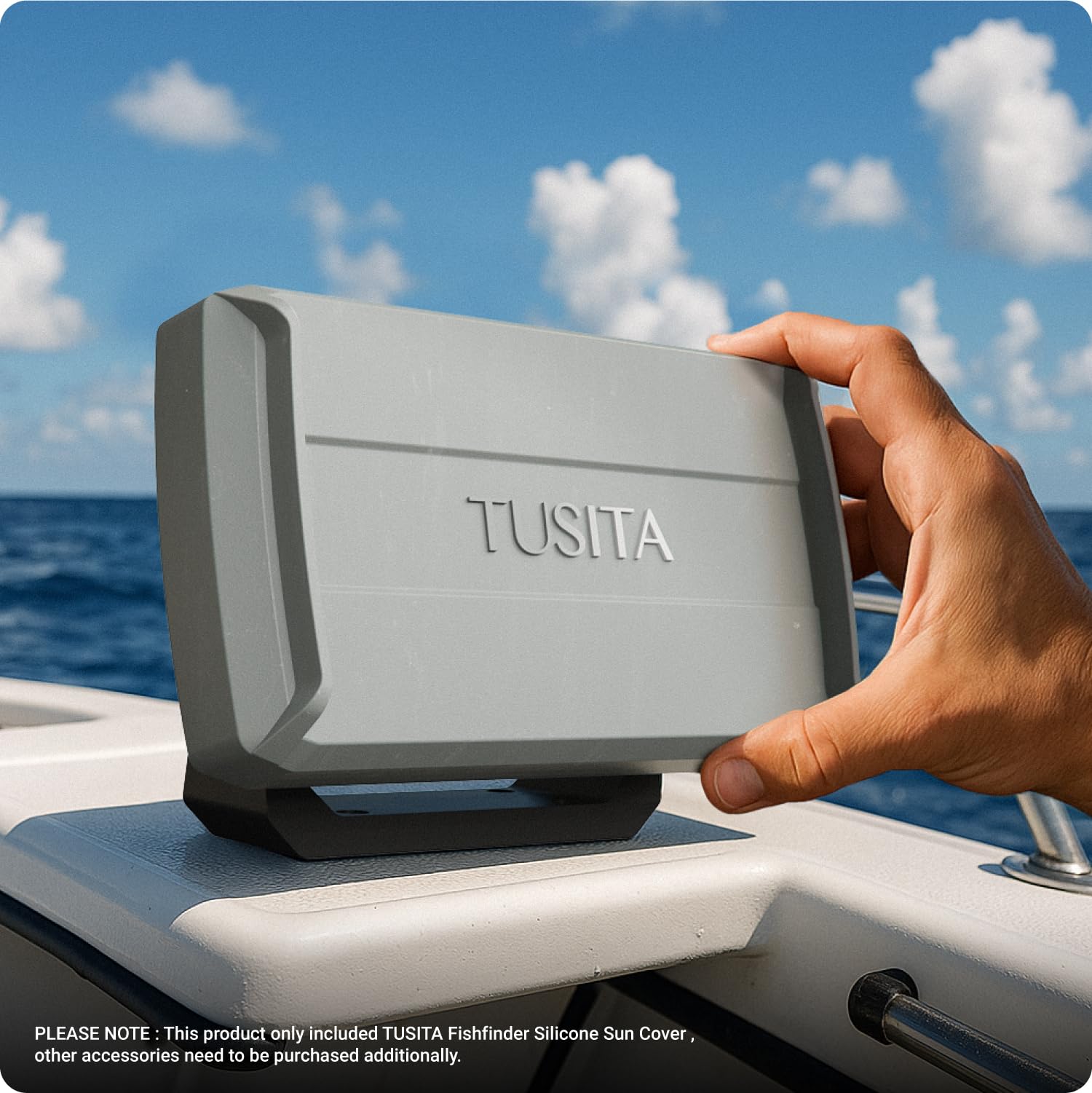 TUSITA Coque en caoutchouc compatible avec Humminbird Helix 5 Series
