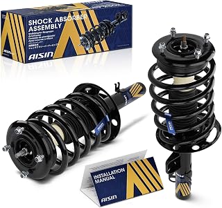 SAKFD-00823 Front Struts Shock Absorbers with Coil Spring Assembly - Compatible with Ford Taurus 2008-2009 - AWD - Set of 2