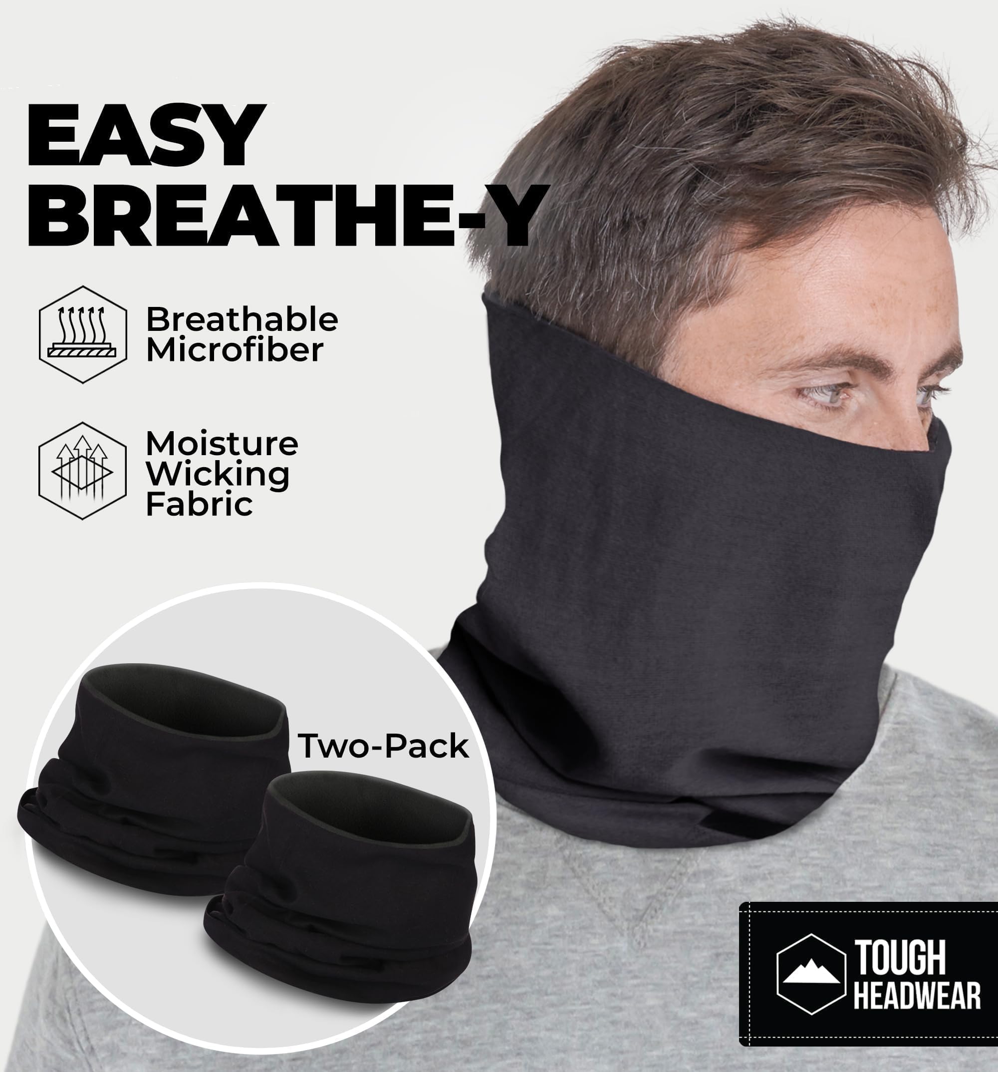 Tough Headwear Neck Warmer - Ski Neck Warmer Women Men - Warm
