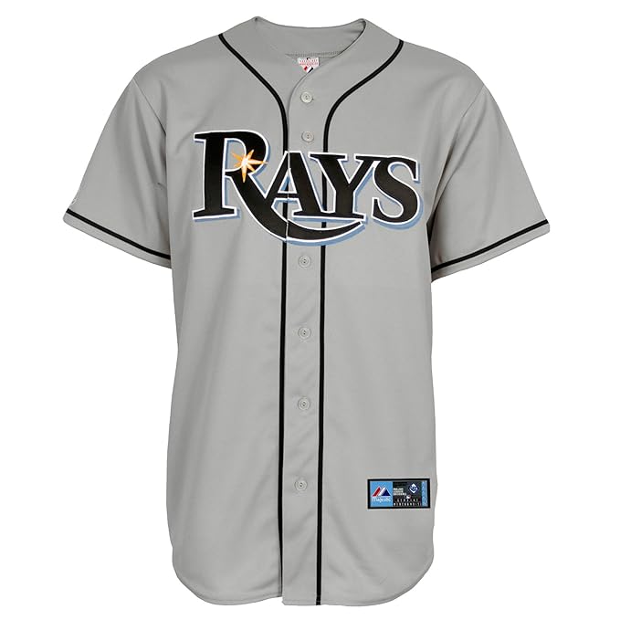 Buy MLB Tampa Bay Rays Away Replica Jersey, Gray, XLarge Online at Low