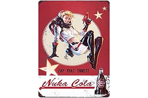 Vintage Tin Sign - Nuka Cola - Retro Metal Signs Poster Iron...