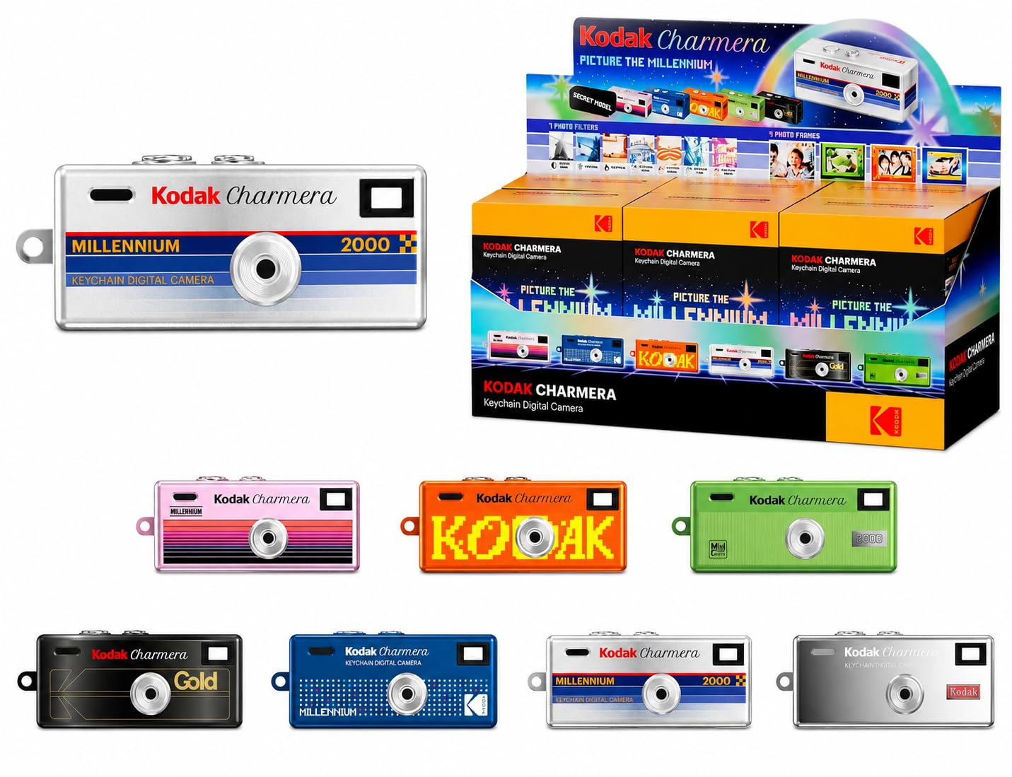 Amazon.com: KODAK CHARMERA Keychain Digital Camera Blind Box