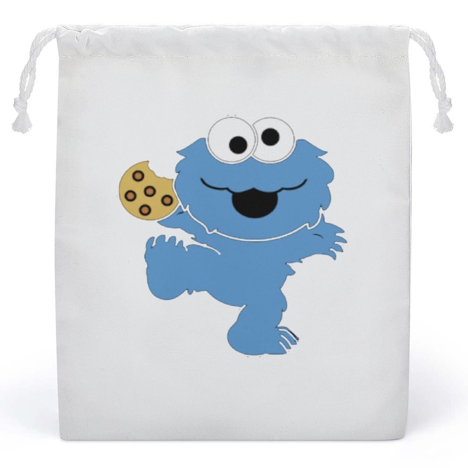 Amazon.co.jp: クッキーモンスター セサミストリート 巾着袋 給食袋