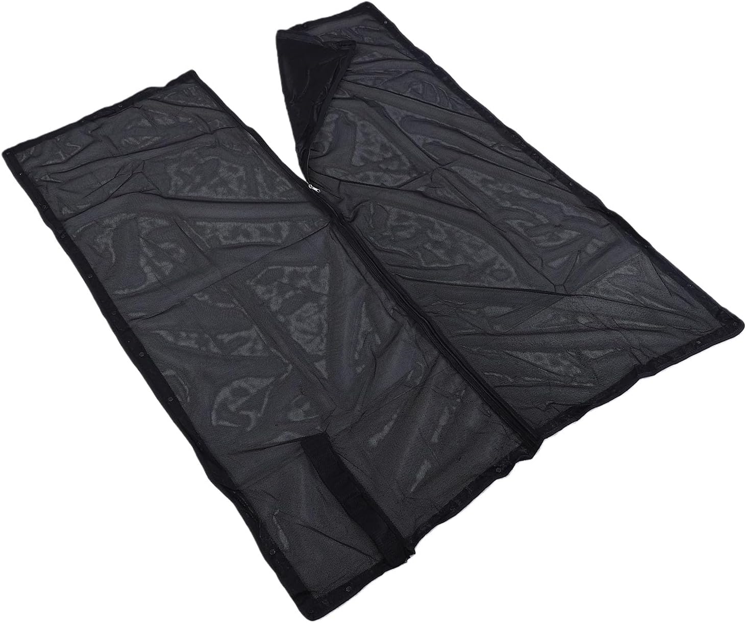 Van Fly Screen Durable Mesh Curtain for Effective Ventilation in Campervan Mid Door, Suitable for Travelers and Campers, Nylon Material (125 * 160CM)