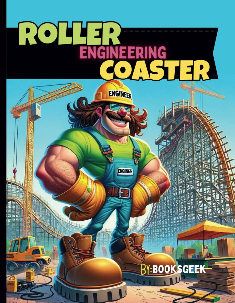 Roller Coaster Design and Engineering: The Engineering Behind Roller Coaster Design a books for kids 8-12 Discovering Roller Coasters History, ... Evolution (How Things are Made Book for Kids)