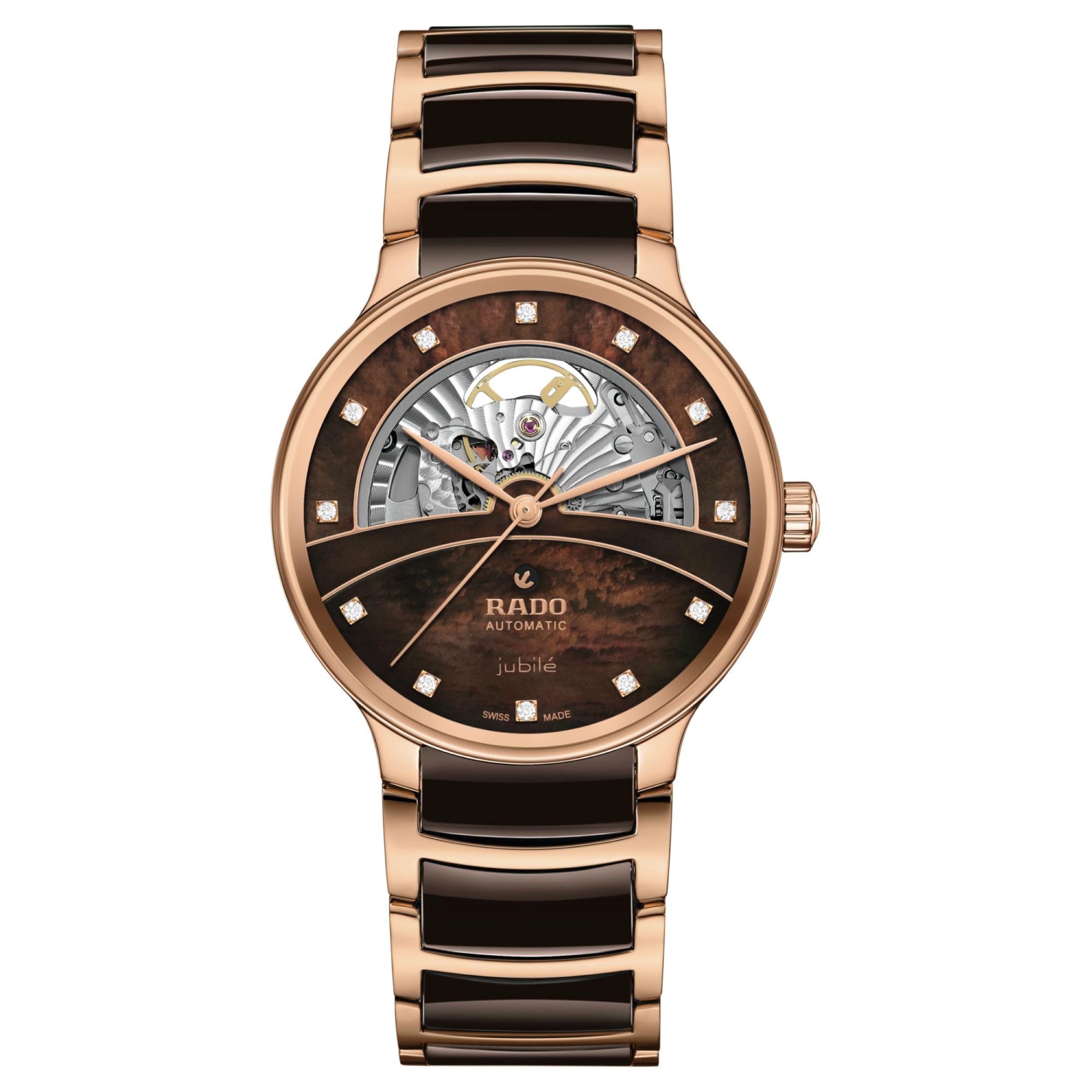 Amazon.com: Rado - Centrix - Unisex Automatic Swiss Watch - 39mm