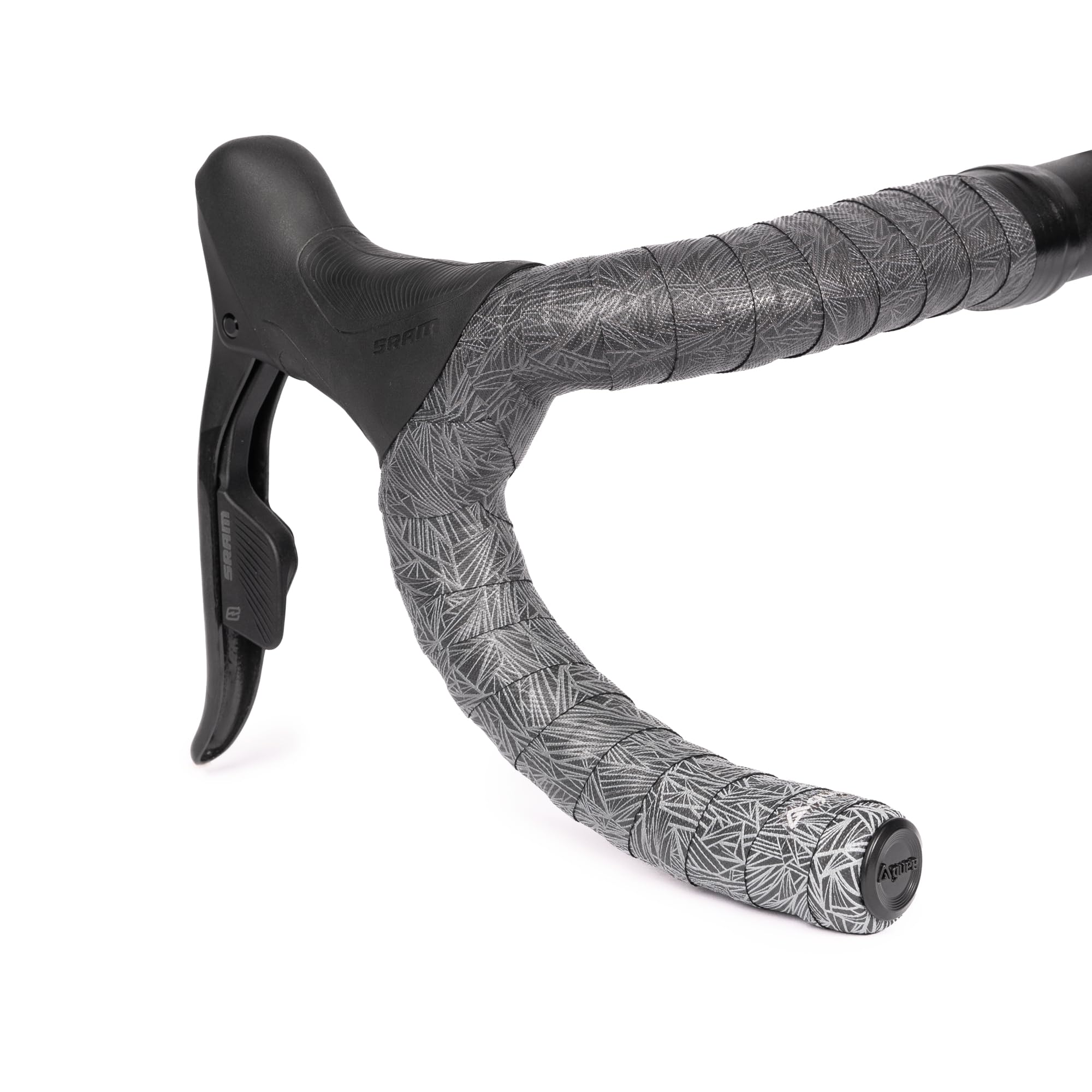 GUEE Attitude Fade Rennrad-Lenkerband mit stoßdämpfendem EVA-Schaum und umweltfreundlichem TPU, rutschfestes Lenkerband für verbesserten Halt und ein komfortables Fahren (2 Rollen) (verblasst grau)