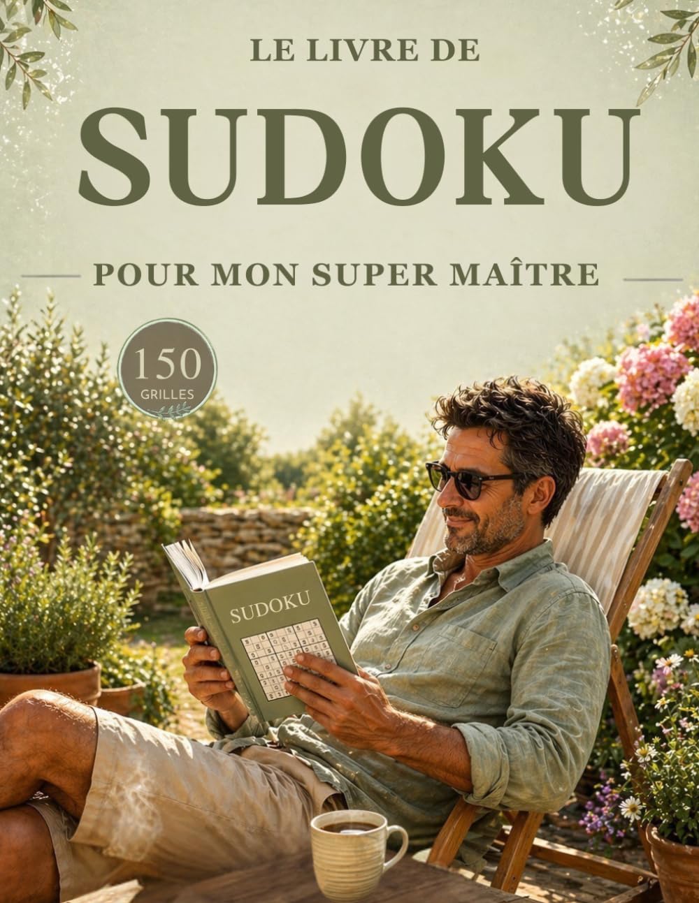 SUDOKU POUR MON SUPER MAÎTRE: 150 grilles de sudoku avec solutions – Un cadeau original pour remercier un super maître en fin d’année scolaire