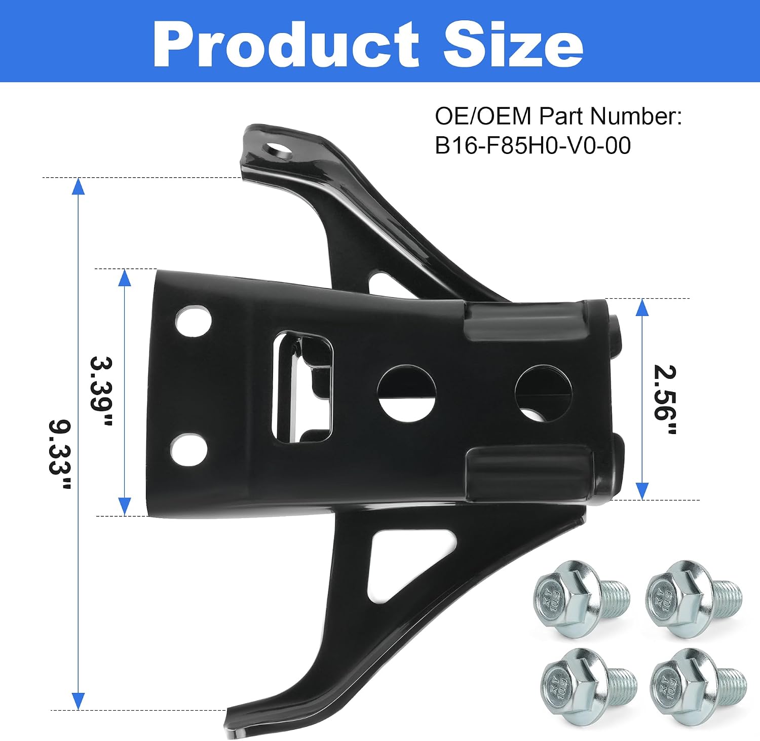 for Yamaha 2018-2025 Kodiak 450 Rear 2" Receiver Hitch - B16-F85H0-V0-00