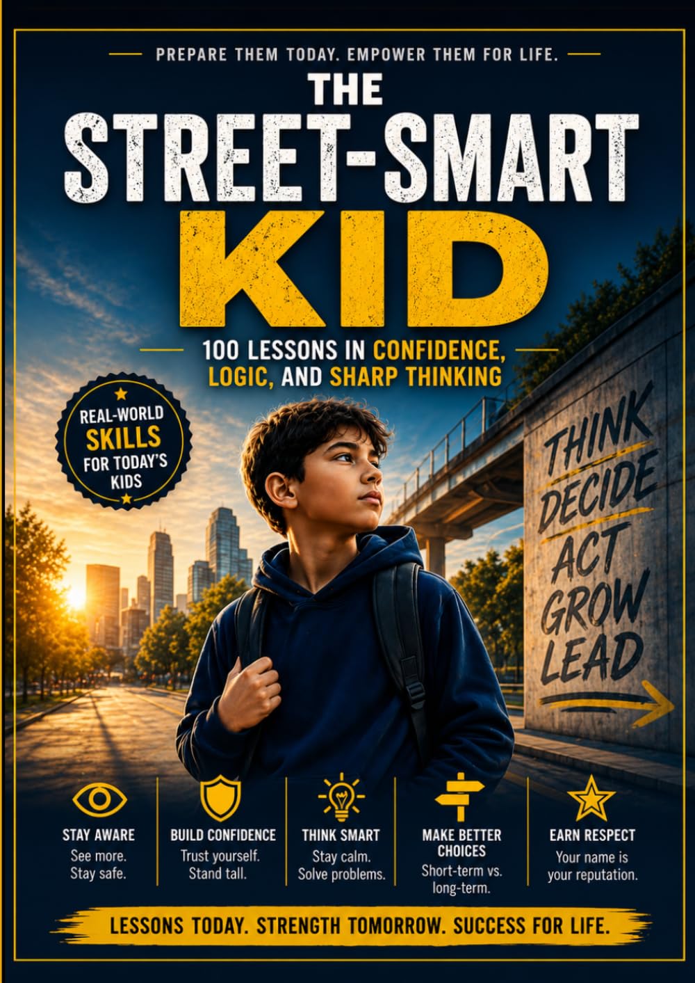 The Street-Smart Kid: 100 Lessons in Confidence Logic, and Smart Thinking