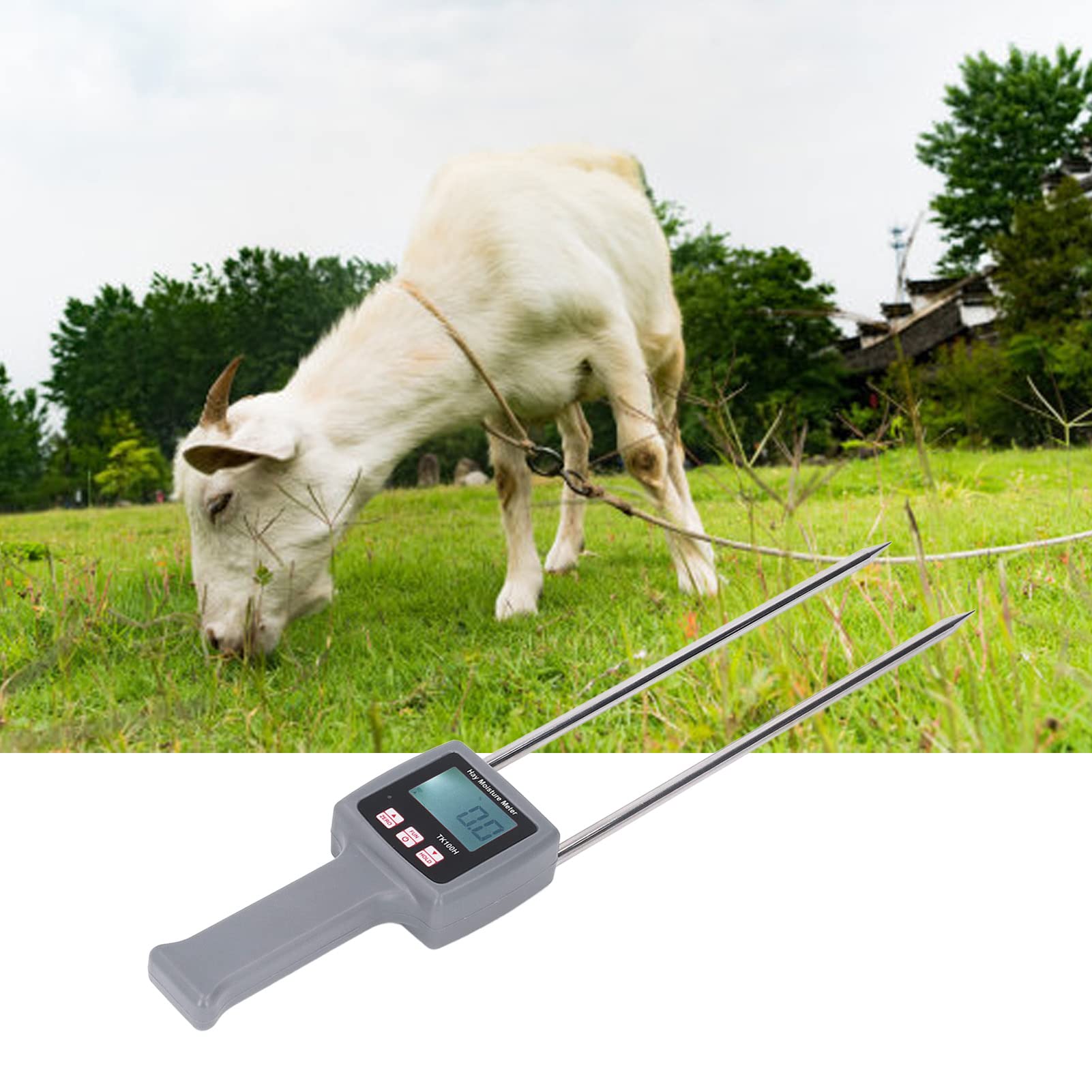 Tragbarer Heutester Heumesser ABS-Gehäuse Digitalanzeige Handheld Multifunktional
