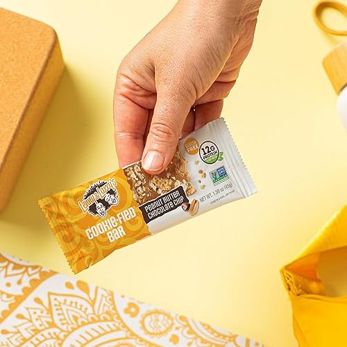 Miniatura 4 de Lenny  Larrys - La barrita completa de galletas mantequilla de cacahuete con chispas de chocolate 45g - Barrita de proteínas de origen vegetal