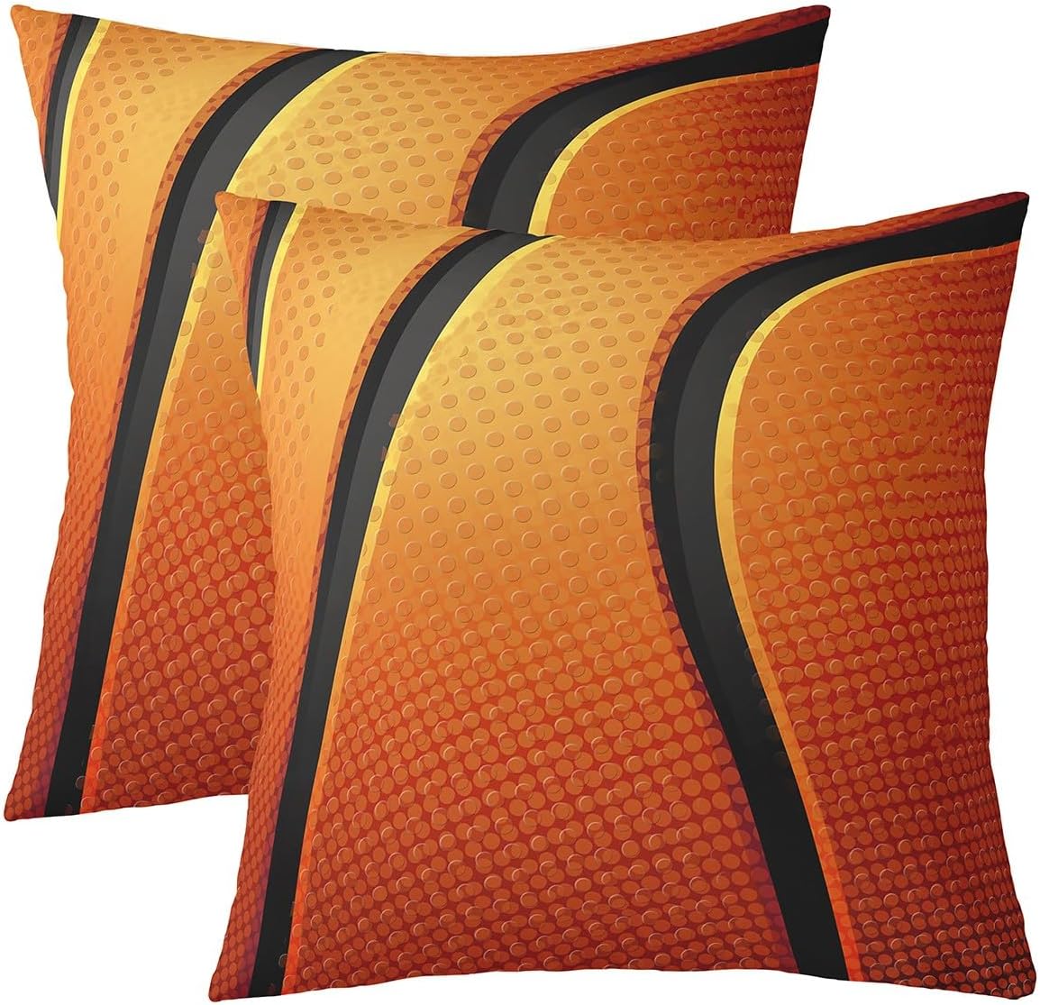 Hippie Graffiti Style Throw Pillow Covers 22"x22" Set of 2 Hip Hop Decor Cushion Covers for for Couch Sofa Graffiti Graphic Street Culture Grunge Art Decorative Pillowcases Outdoor Pillows Covers