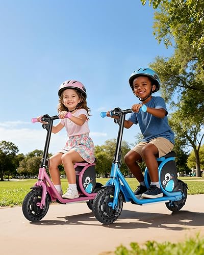 Miniatura 2 de Hiboy JoyHaul Electric Scooter for Kids, Ages 4-10  LED Neon Lights, 100W Brushless Motor, 56.16Wh Battery, Under-Seat Storage & Safety Brake