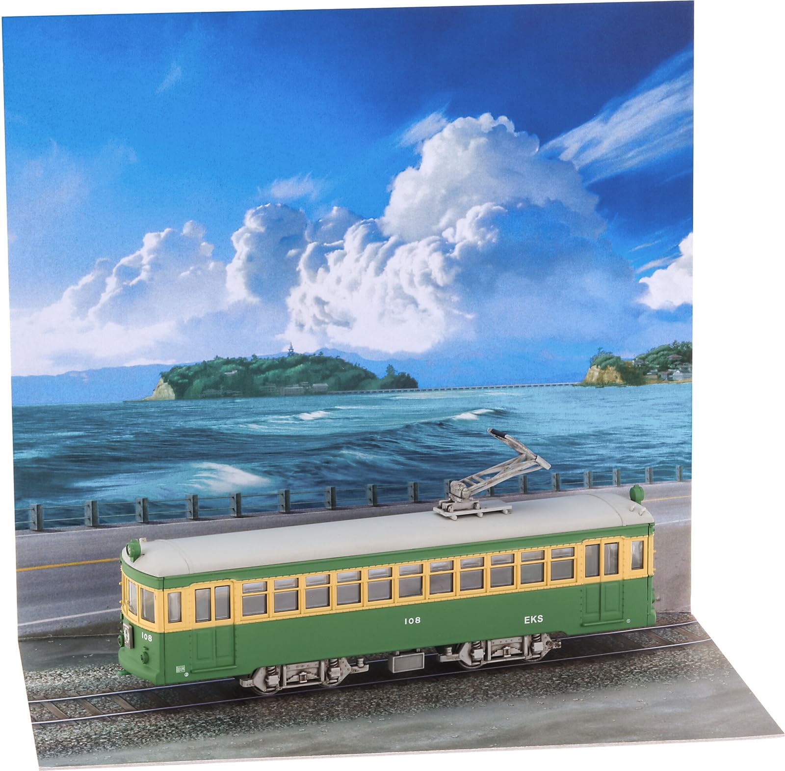 Amazon | ハセガワ 1/80 江ノ島電鉄 100形 情景シート付 プラモデル