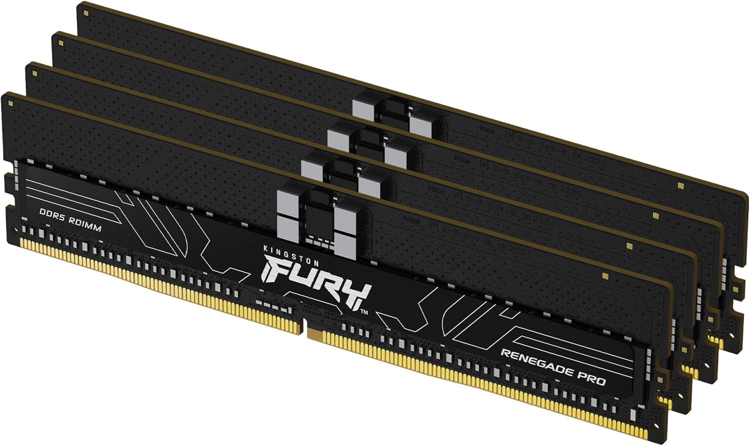 Kingston Fury Renegade Pro Expo 16GB 6400MT/s DDR5 ECC Reg CL32 DIMM Memory Overclockable ECC Registered DIMM- KF564R32RBE-16