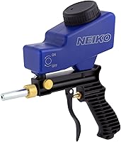 NEIKO 30068A Gravity Feed Air Sand Blaster Gun - Remove Rust, Paint, Grime | Steel Nozzle | Versatile Abrasive Blaster