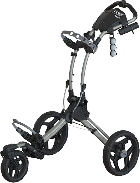 Rovic Clicgear Golf RV1S Swivel 3 Wheel Push Golf Trolley