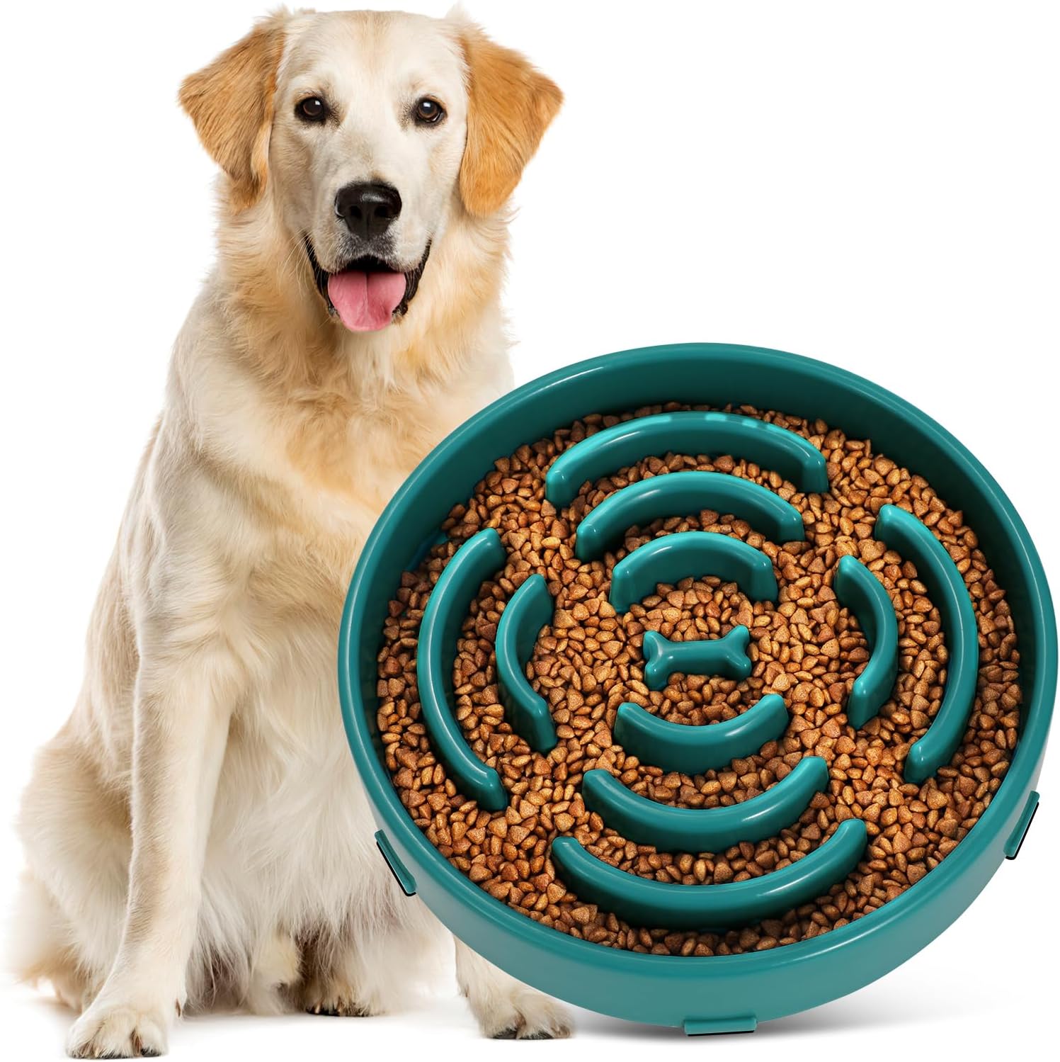Slow Feeder Dog Bowls for Large Dogs AntiChocking Slower