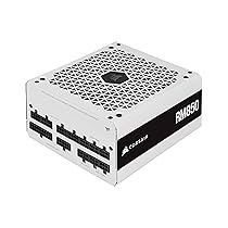 Corsair RM850 (2021), RM Serie, 850 Watt, Alimentatore ATX Interamente Modulare (Connettori EPS12V Tre, Bassa Rumorosità, Modalità Zero RPM, Condensatori con Rating a 105 ºC) Bianco