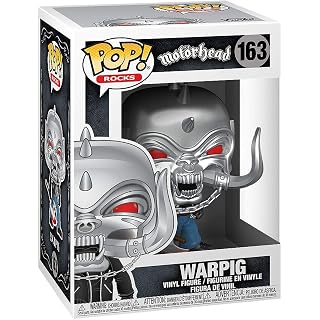 Funko – Figurine Rocks Motorhead – Warpig Pop 10cm – 0889698470063 - Les Beatles, Paul McCartney, John Lennon, RIngo Starr, George Harrison
